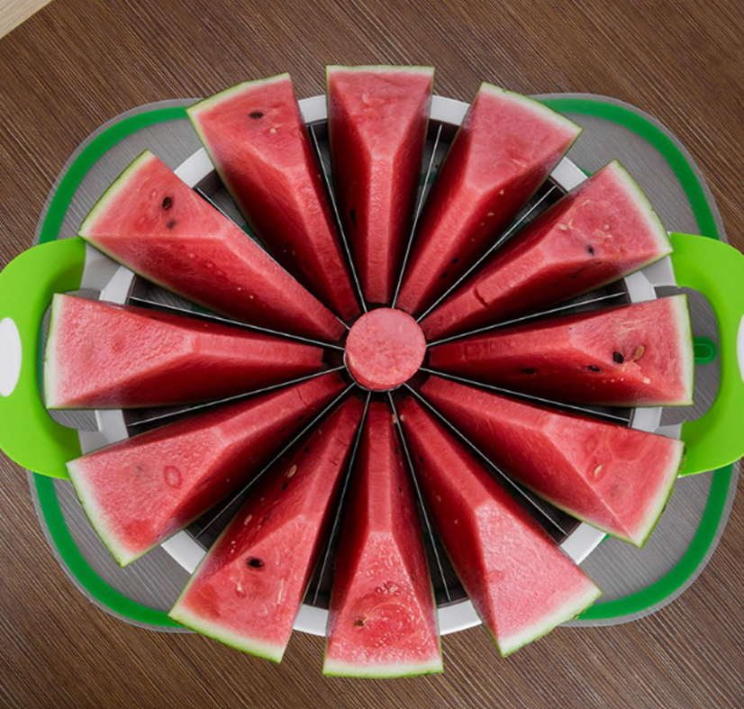 Stainless Steel Fruit Cutter & Watermelon Slicer