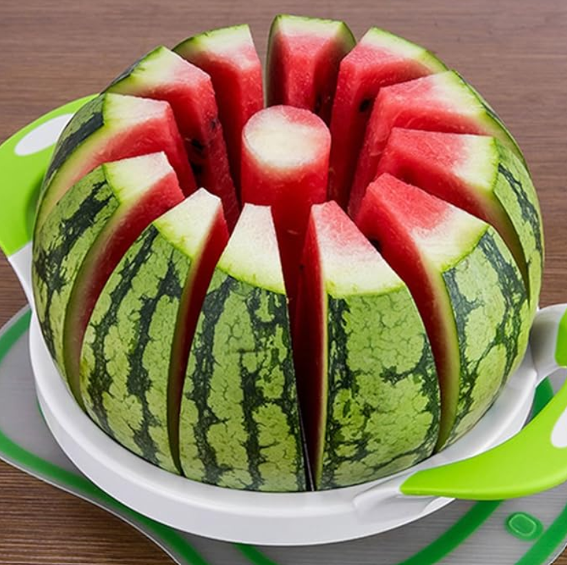 Stainless Steel Fruit Cutter & Watermelon Slicer