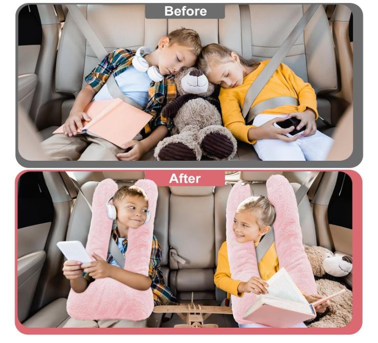 Multifunctional U-Shaped Car Travel Pillow