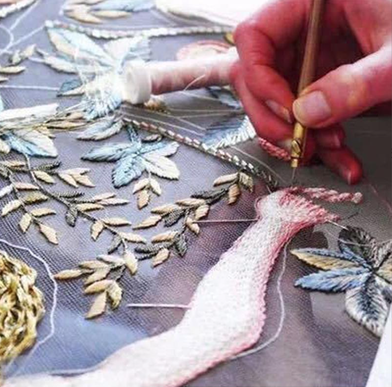 Hand Embroidery Hook For Beading & Stitching