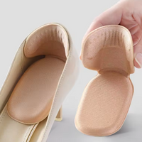 Reusable T-Shaped Sponge Heel Grips for Women Shoes