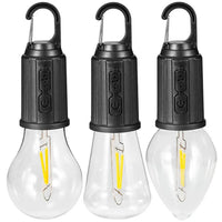 Waterproof LED USB Rechargeable Camping Light Bulb with Hook