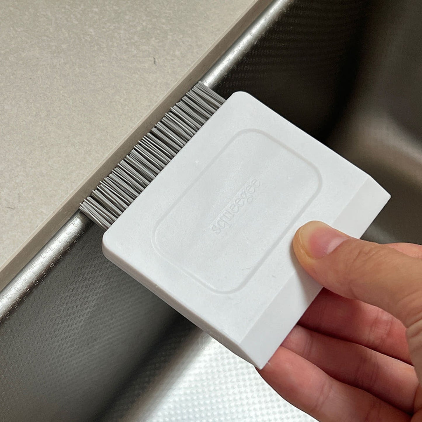 Corner Cleaning Joint Brush with Soft Adhesive