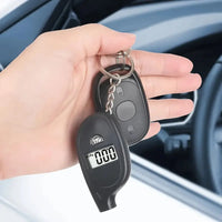 Digital LCD Mini Keychain Tire Pressure Gauge