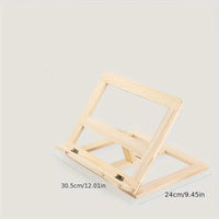 Portable Wood Bookends Stand