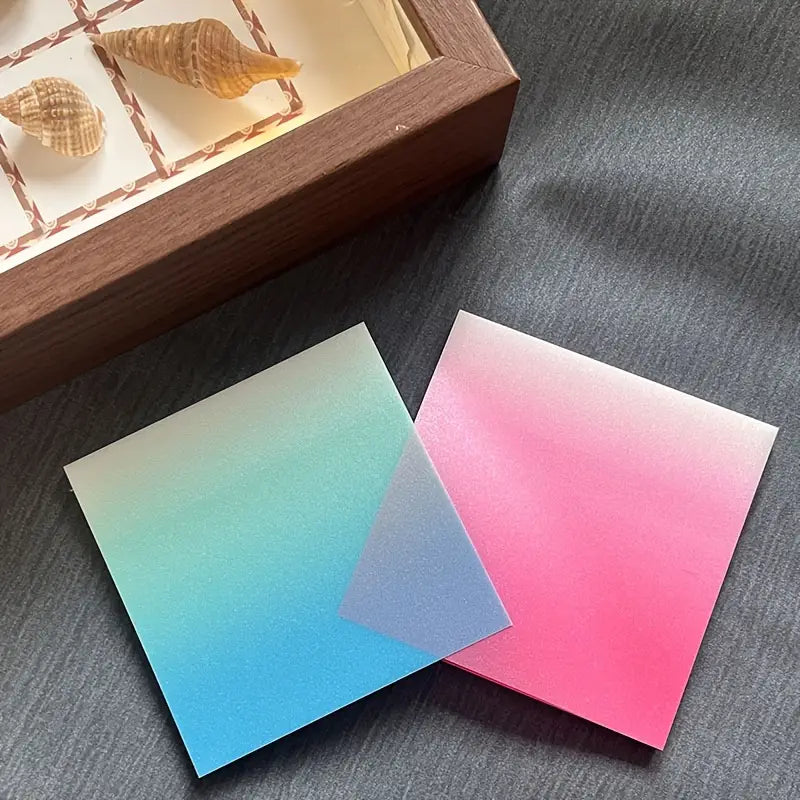 Glitter Transparent Sticky Notes