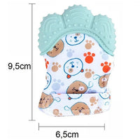 Newborns Baby Silicone Molar Teether Gloves