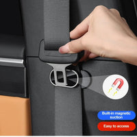 Car seatbelt buckle insert/stopper