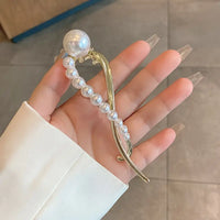 Pearl Twist Clasp Hair Clip