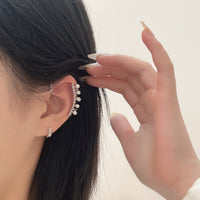 Butterfly Earrings Non Pierced Ear Clips Female