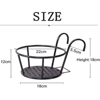 Elegant Hanging Flower Stand for Potted Plants