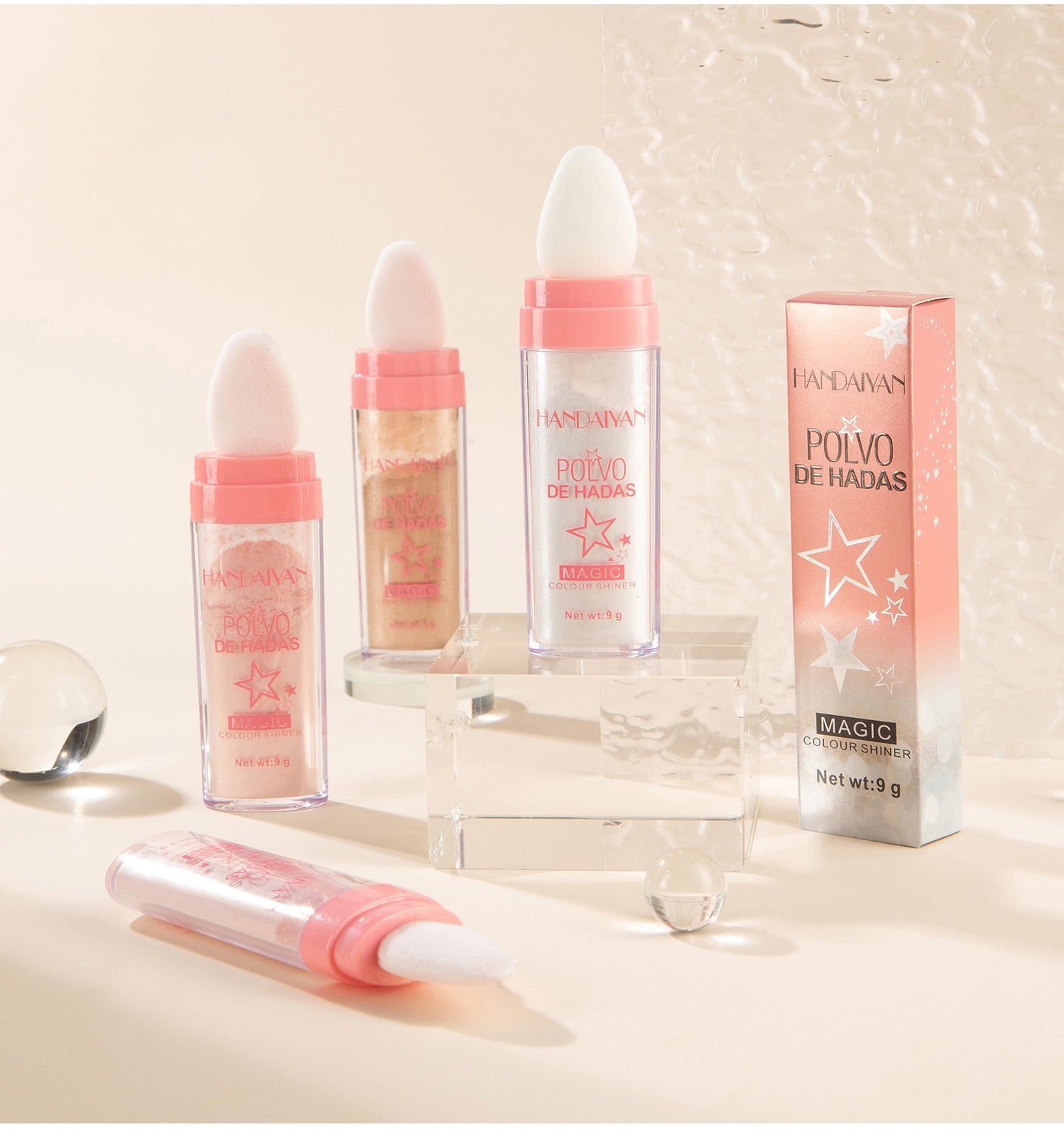 Fairy Pat Powder Puff High Lighter Face Body