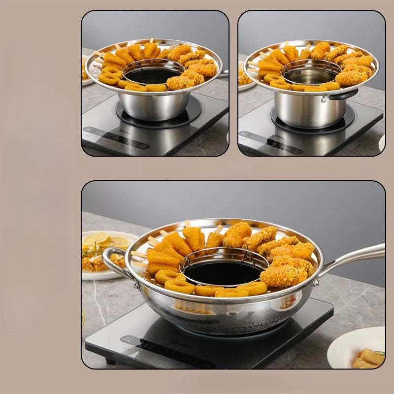 Stainless Steel Heat Insulation Oil Drain Pan