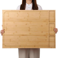 Pure Wooden Chopping Board And Stovetop Cover