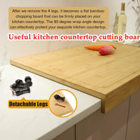 Pure Wooden Chopping Board And Stovetop Cover
