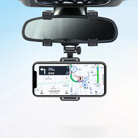 Car Rear View Mirror Phone Holder