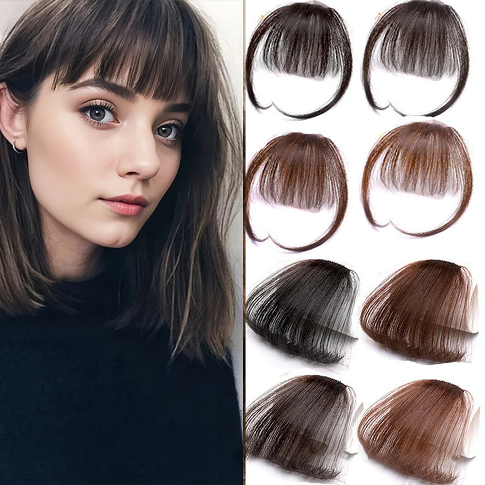 Finger Clip Swiss Lace Wig Raw Hair Bone Straight