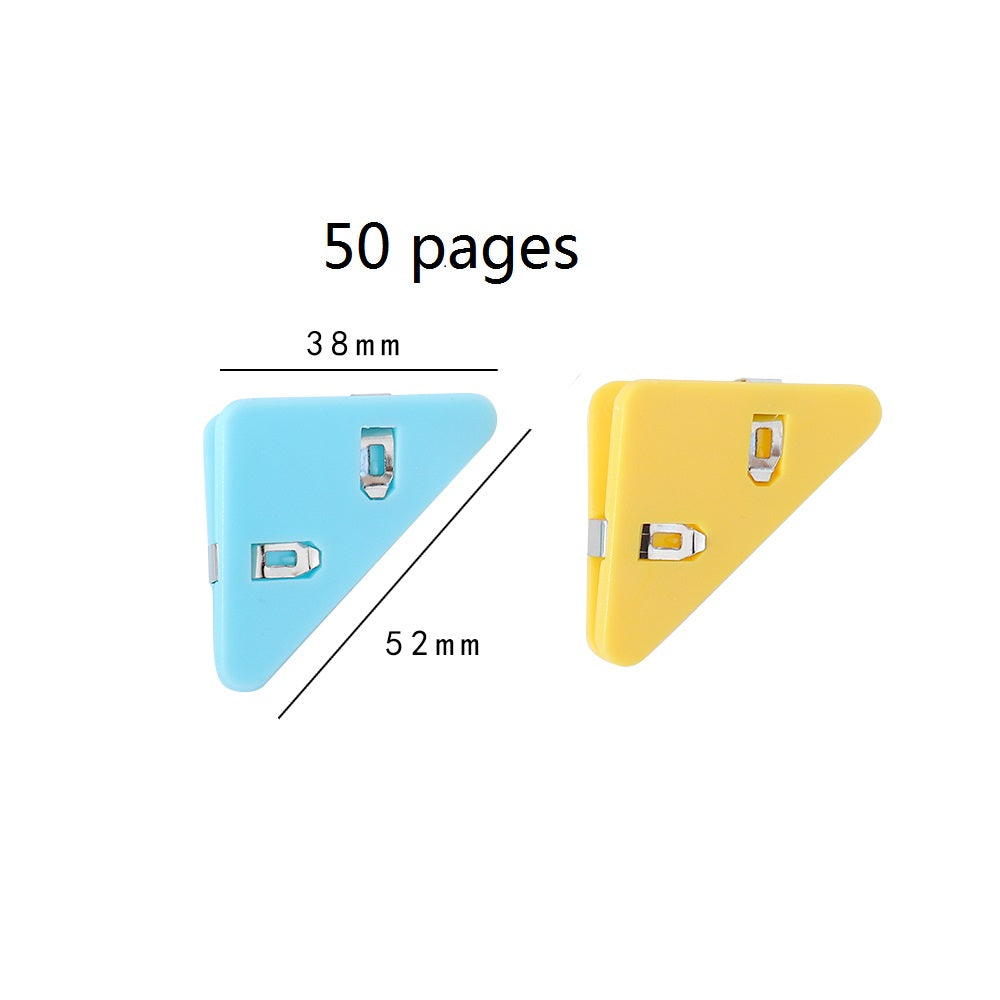 Multi-functional Office Triangle Book Clip