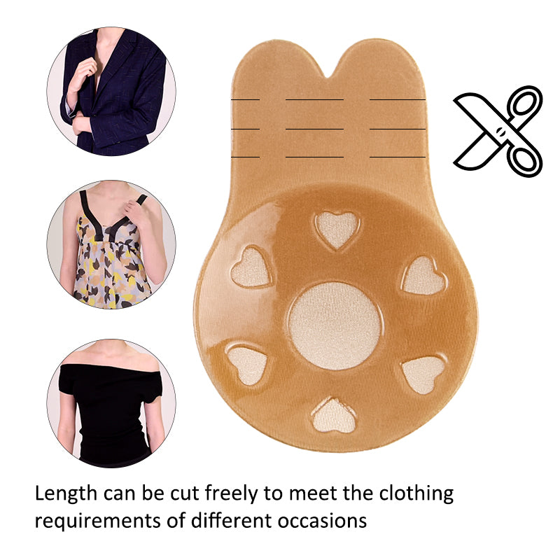 Invisible Reusable Female Breast Lift Push Up Nipple Covers