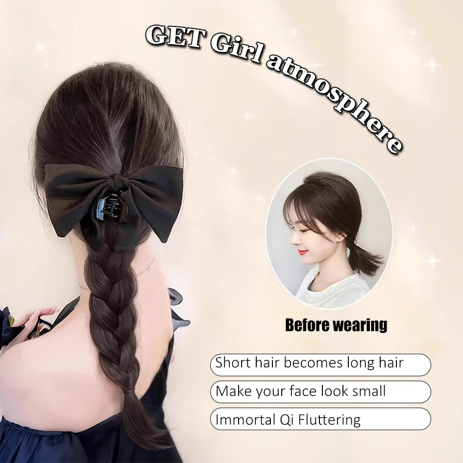 Clip-On Ponytail Extension Set