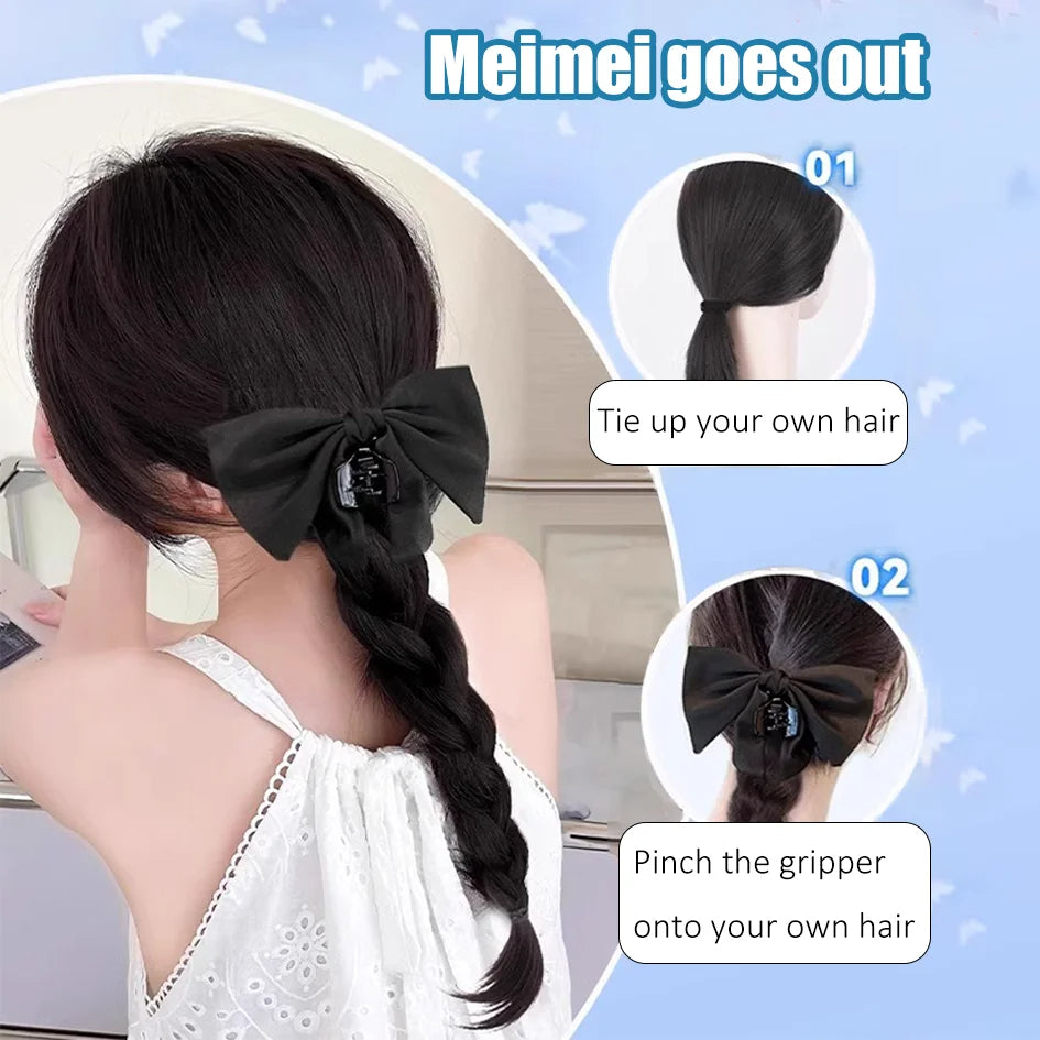 Clip-On Ponytail Extension Set