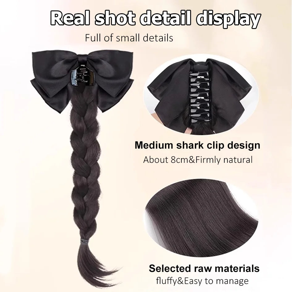 Clip-On Ponytail Extension Set