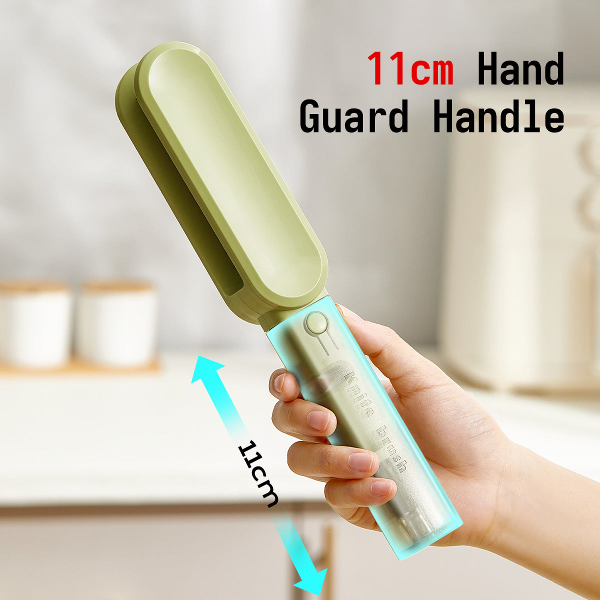 Double Sided Cleaning 4 in 1 Multifunctional Knife Brush