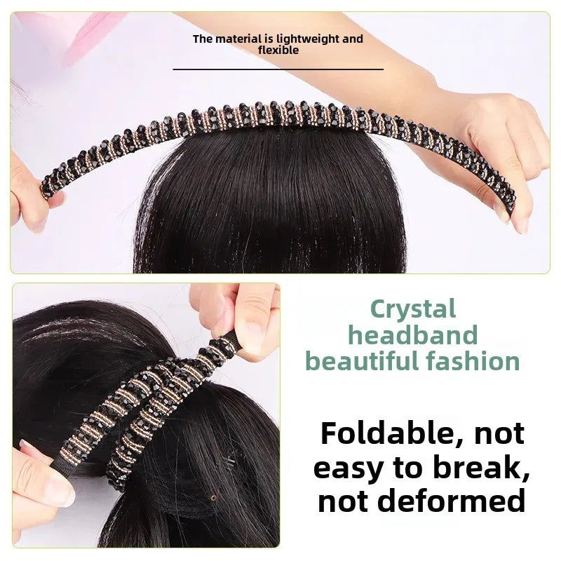 Women's One-Piece Wig With Bangs