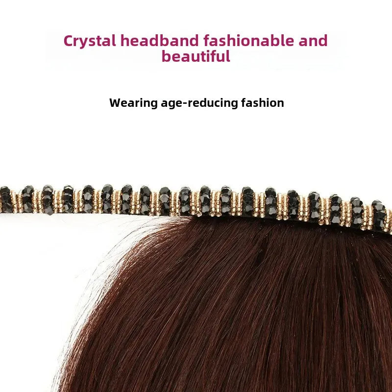 Women's One-Piece Wig With Bangs