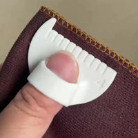 2Pcs Handcrafted Overlock Seam Finish