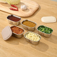 Stainless Steel Sauce Cup with Lid