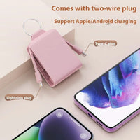 Mini PowerBank Portable Charger With Keychain