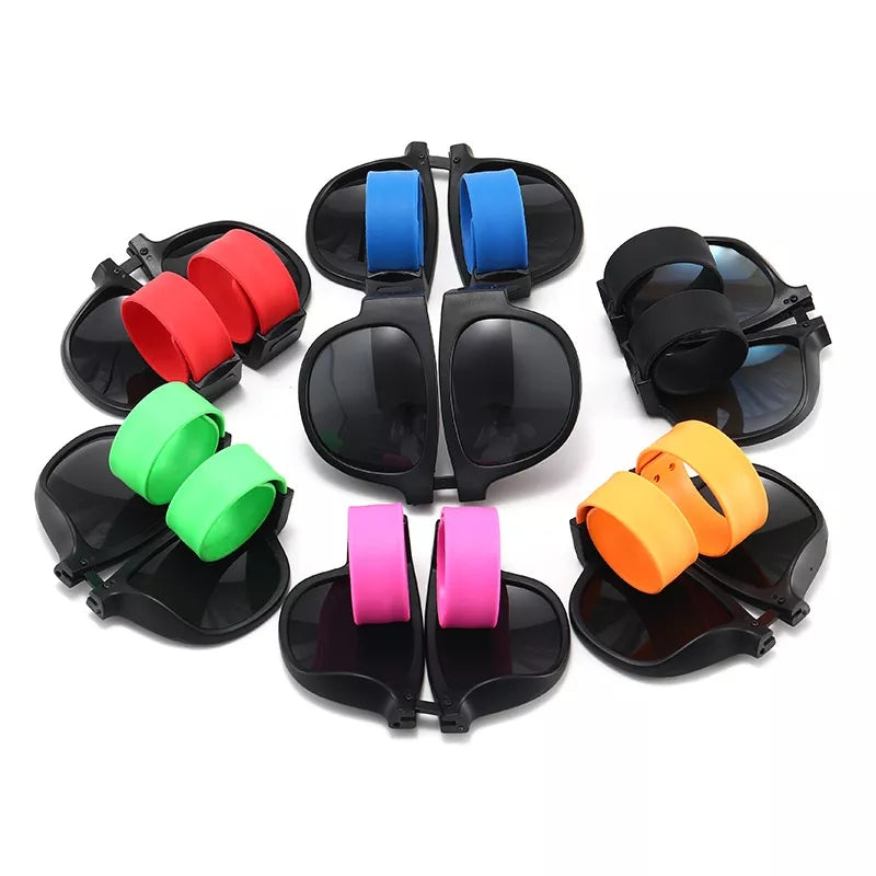 Folding Wristband Polarized Sun Glasses