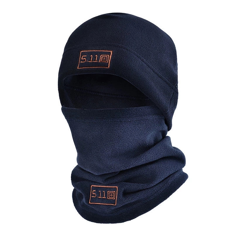 Warmer Fleece Scarf Turtle Neck Wrap Head Cover Cap