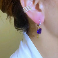 Crystal Pendant Earrings