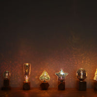 LED 3D Fireworks Starry Decorative Bulb
