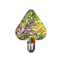 LED 3D Fireworks Starry Decorative Bulb