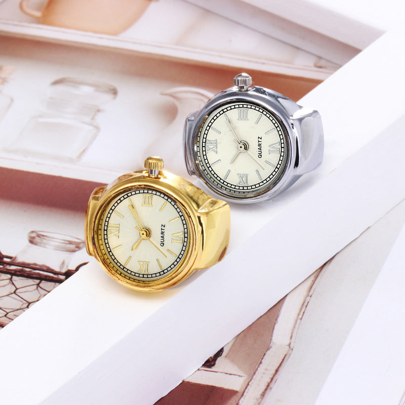 Classic Finger Elastic Ring Watch