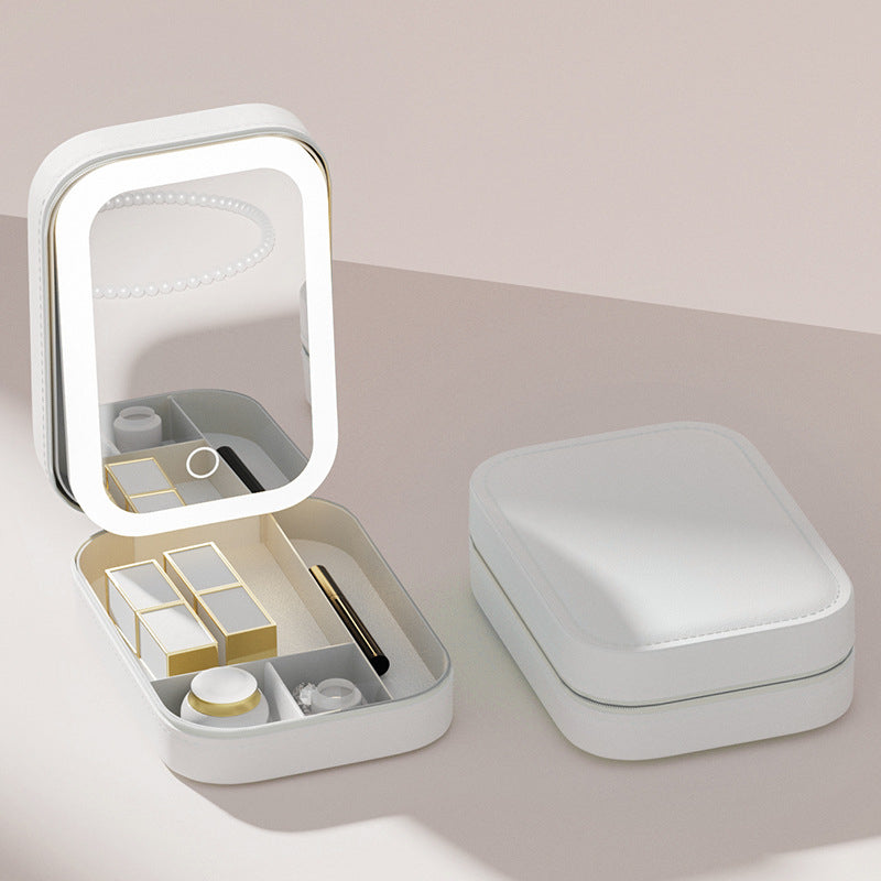 Cosmetic Mirror Travel Box