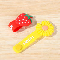 3Pcs Cartoon Data Cable Storage Buckle