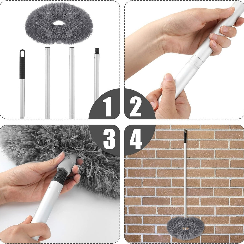 Multipurpose Microfiber Dusting Brush for Ceiling Fans