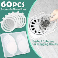 🔥10 PCS Disposable Shower Drain Hair Catcher