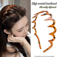 Non Slip Metal Headbands for Women ( Pack of 2 )