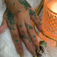 Glitter Mehndi