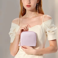 Travel Jewellery Bag – Compact Waterproof PU Leather Jewellery Organizer