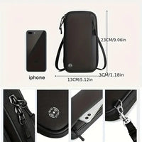 Waterproof Travel Passport Wallet With Adjustable Strap