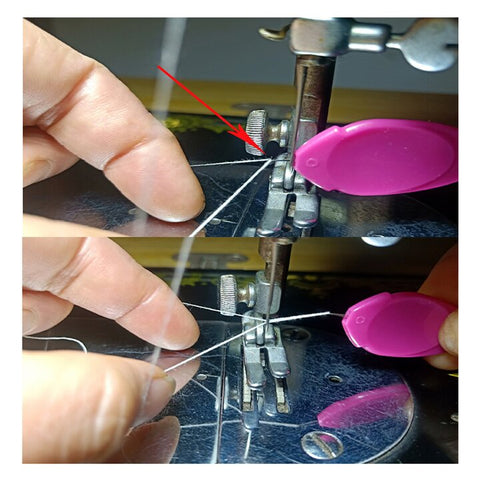 (Pack of 12) Automatic Sewing Needle Threader