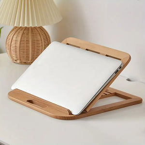 Foldable Wooden Notebook Stand