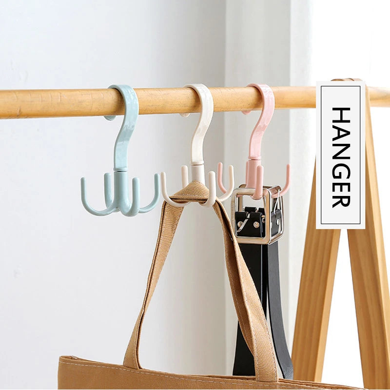 Rotated Hanger Space-Saving Wardrobe Organizer