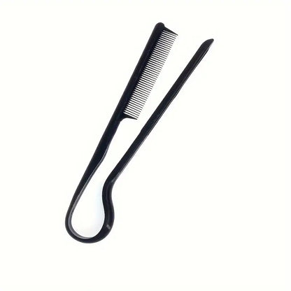 V-Shaped Hair Styling Comb for Effortless Straightening